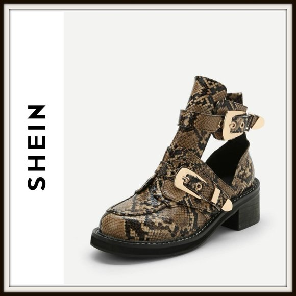 balenciaga snakeskin boots